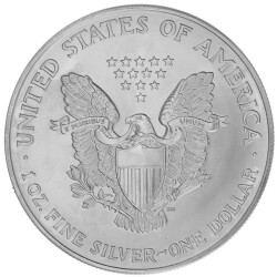 1 Unze Silber American Eagle 2002