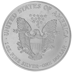 1 Unze Silber American Eagle 2001