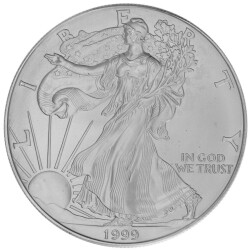 1 Unze Silber American Eagle 1999