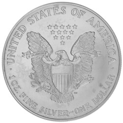 1 Unze Silber American Eagle 1999