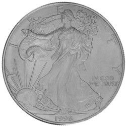 1 Unze Silber American Eagle 1998