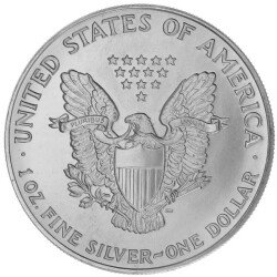 1 Unze Silber American Eagle 1990