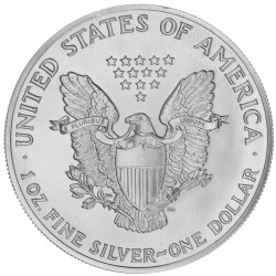1 Unze Silber American Eagle 1989