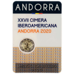 2 Euro Gedenkmünze Andorra 2020 st -...