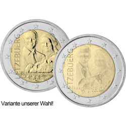 2 Euro Gedenkmünze Luxemburg 2020 bfr. - Geburt von...