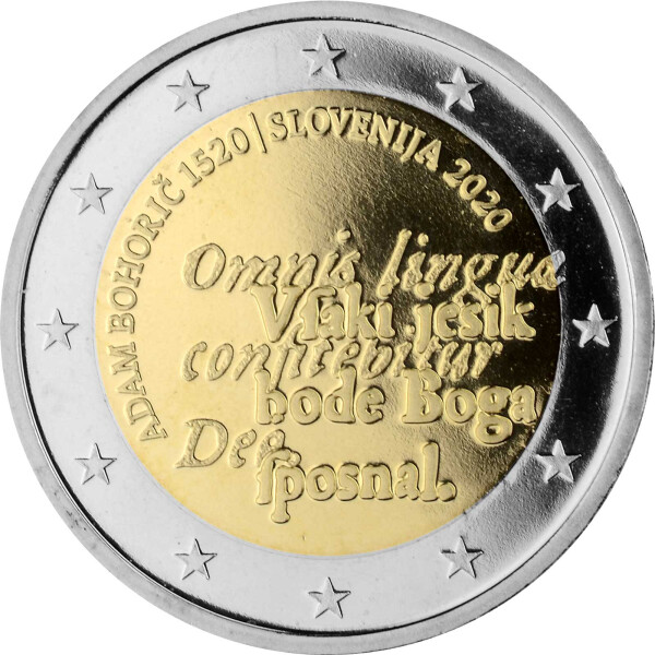 Slowenien 2 Euro Kursmünze PP (Wählen Sie Zwischen 2008 Bis 2024