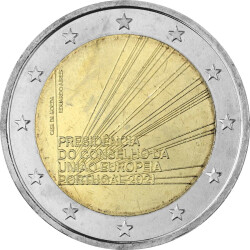 2 Euro Gedenkm&uuml;nze Portugal 2021 bfr. - EU...