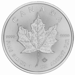 1 Unze Silber Maple Leaf 2021