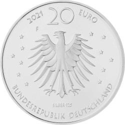 20 Euro Deutschland 2021 Silber bfr. - Frau Holle