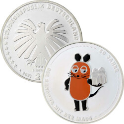 20 Euro Deutschland 2021 Silber bfr. - Sendung mit der Maus