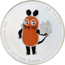 20 Euro Deutschland 2021 Silber bfr. - Sendung mit der Maus