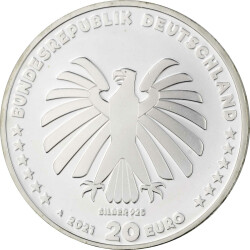 20 Euro Deutschland 2021 Silber bfr. - Sendung mit der Maus