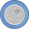 5 x 10 Euro Gedenkmünze Deutschland 2021 bfr. - Auf dem Wasser - A D F G J