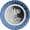 10 Euro Gedenkmünze Deutschland 2021 PP - Auf dem Wasser