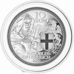 10 Euro Gedenkmünze Österreich 2021 Silber PP -...