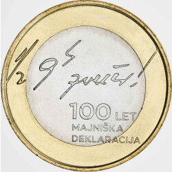 3 Euro Gedenkm&uuml;nze Slowenien 2017 bfr. -...