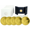 5 x 50 Euro Goldmünze Deutschland 2021 - "Pauke" - Serie: Musikinstrumente - Serie: A D F G J
