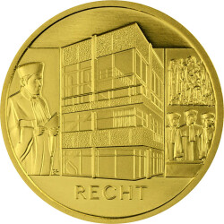 100 Euro Deutschland 2021 Gold st - Recht