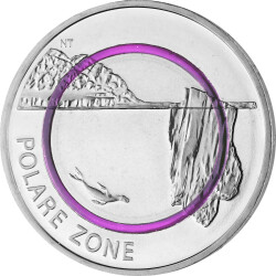 5 Euro Gedenkmünze Deutschland 2021 bfr. - Polare Zone