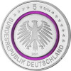 5 Euro Gedenkmünze Deutschland 2021 bfr. - Polare Zone - J Hamburg