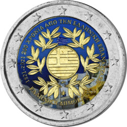 2 Euro Gedenkmünze Griechenland 2021 bfr. -...