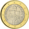 1 Euro Kursmünze San Marino 2021 bankfrisch - Festungsturm Cesta