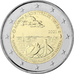 2 Euro Gedenkmünze Finnland 2021 bfr. -...