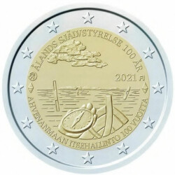2 Euro Gedenkmünze Finnland 2021 PP -...