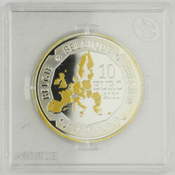 10 Euro Belgien 2011 Silber PP Schiffe Deep Sea Exploration
