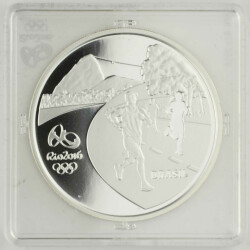 5 Reais Brasilien 2015 Silber PP Olympische Spiele...