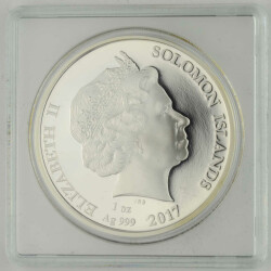 5 Dollar Solomon Islands 1oz silber 2017 World Athletics Championship