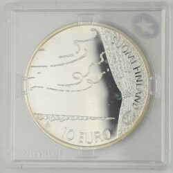 10 Euro Finnland 2009 Silber PP Geburtstag Pacius