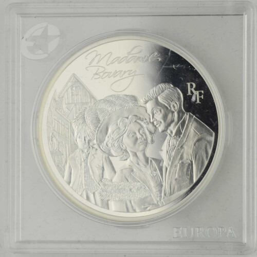 10 Euro Frankreich 2013 Silber PP Madame Bovary Europastern