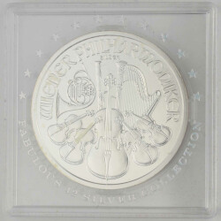 1,5 Euro 2009 Silber BU Wiener Philharmoniker silver Austria