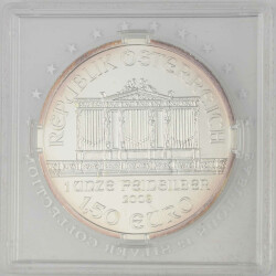 1,5 Euro 2009 Silber BU Wiener Philharmoniker silver Austria