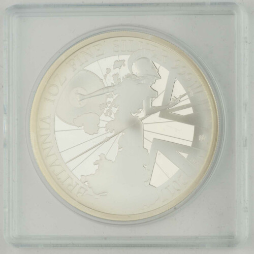 2 Pfund Großbritannien 2017 Silber PP Proof BE Polierte Platte Britannia