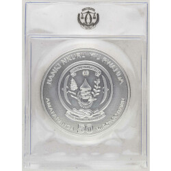 50 Francs Ruanda 2021 - 1 Unze Silber BU - Nautical Ounce: Sedov