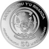 50 Francs Ruanda 2021 - 1 Unze Silber PP - Nautical Ounce: Sedov