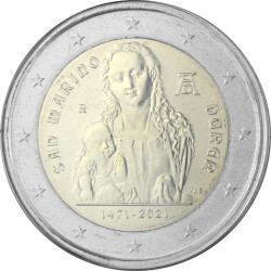 2 Euro Gedenkmünze San Marino 2021 st - Dürer -...