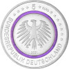 5 Euro Gedenkmünze Deutschland 2021 bfr. - Polare Zone - coloriert