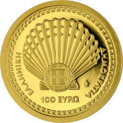 100 Euro Griechenland 2021 Gold PP - Aphrodite