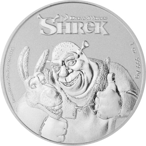 1 Unze Silber Shrek™ 2021