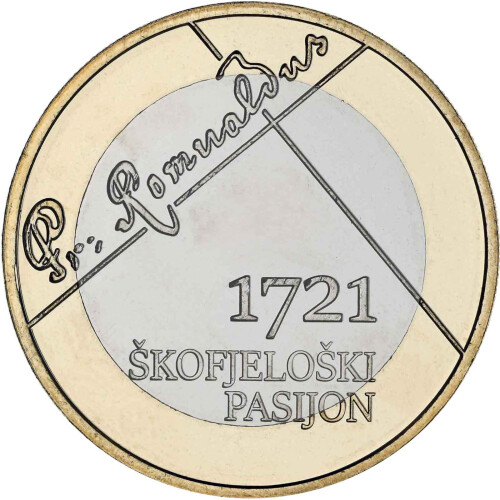 3 Euro Gedenkmünze Slowenien 2021 bfr. - 300 Jahre Skofja Loka
