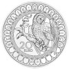 20 Euro Gedenkmünze Österreich 2021 Silber PP - Europa - Weisheit der Eule