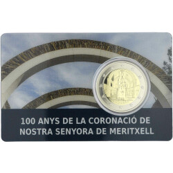 2 Euro Gedenkmünze Andorra 2021 PP - Muttergottes...