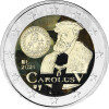 2 Euro Belgien 2021 - Karlsgulden / Karl V. - coloriert / mit Farbe