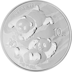 30 Gramm Silber Panda 2022