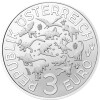 3 € Österreich 2022 Super Saurier Microraptor Gui (10.)