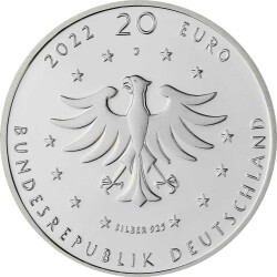 20 Euro Deutschland 2022 Silber bfr. - Rumpelstilzchen