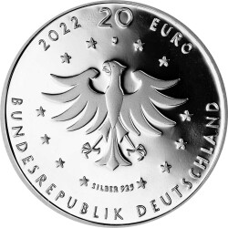 20 Euro Deutschland 2022 Silber PP - Rumpelstilzchen